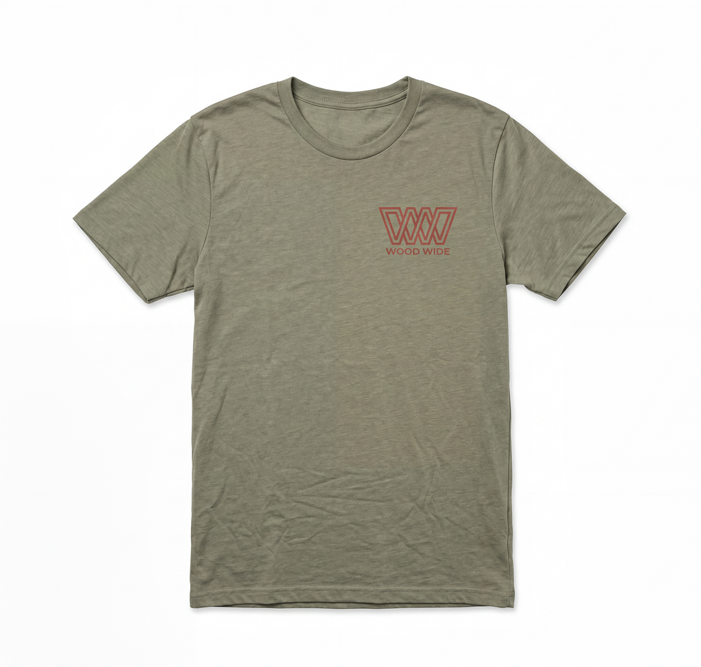 Wood Wide “Dripping in Terps” Unisex T-Shirt – Sage