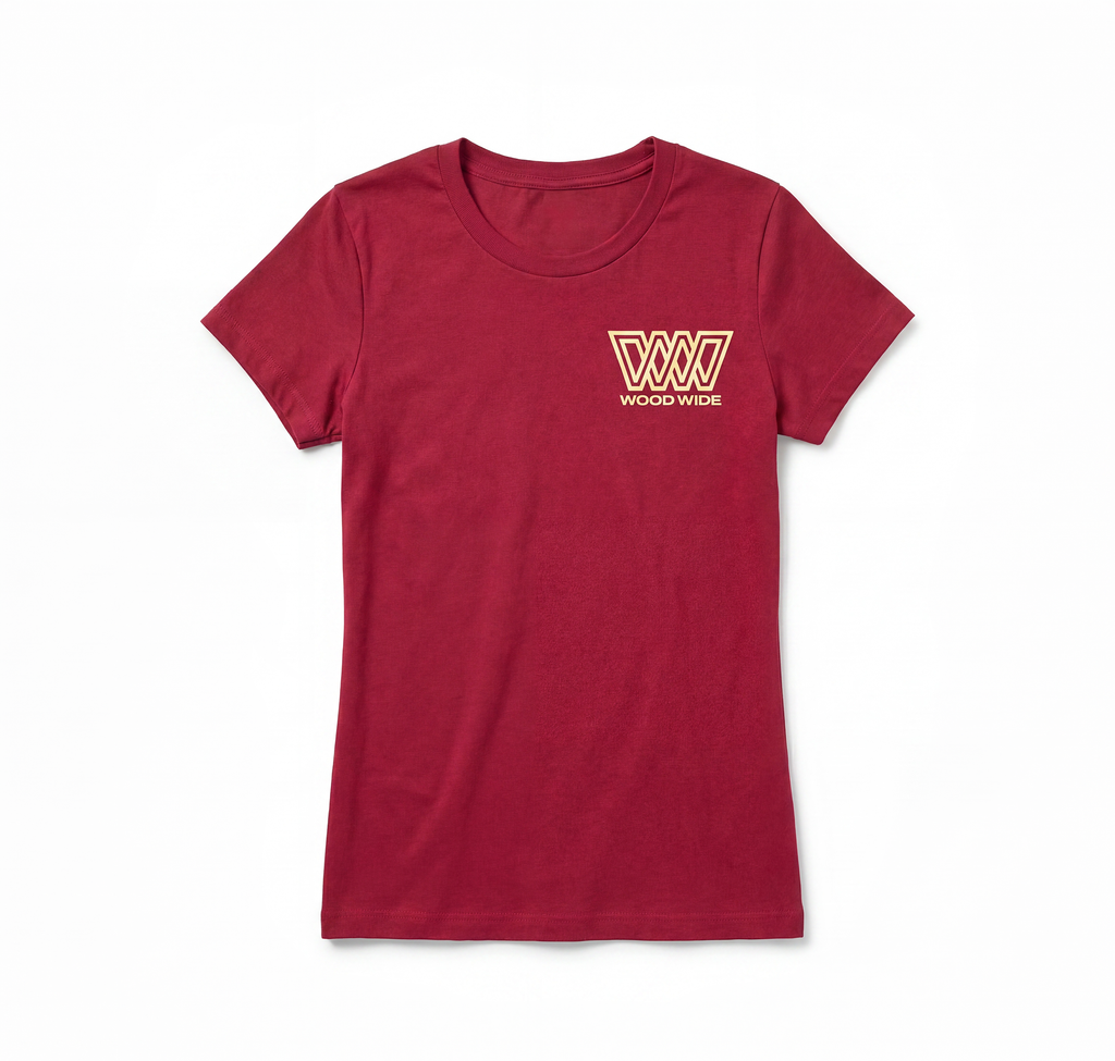 Wood Wide “Dripping in Terps” Women's T-Shirt – Cardinal